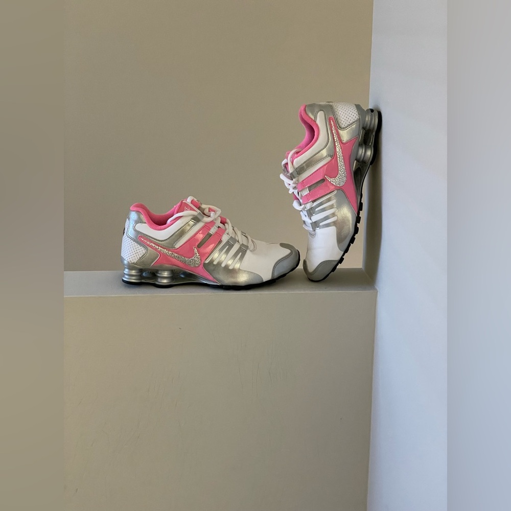 💎👟 Bling ✨NIKE Shox Current; sz 8 USA Women’s